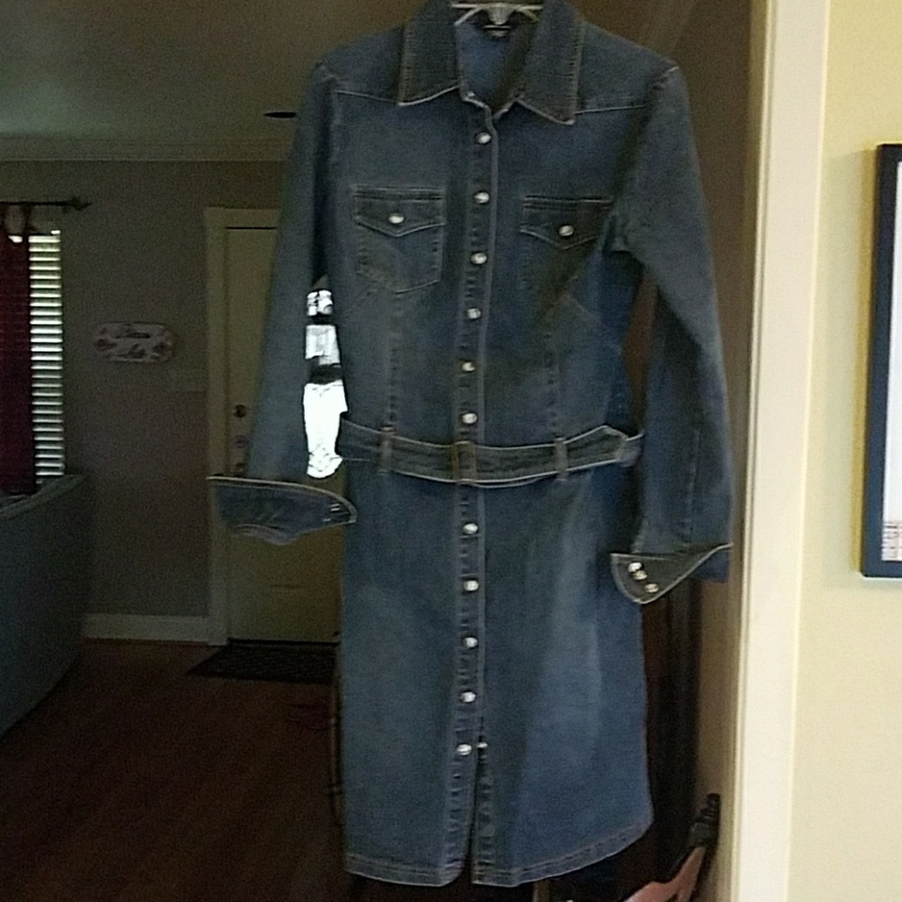 Denim jean dress